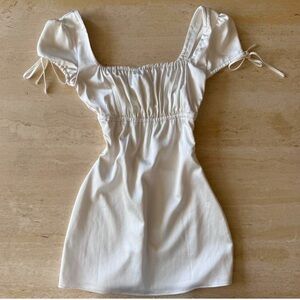 Tiger Mist White Mini Dress SMALL